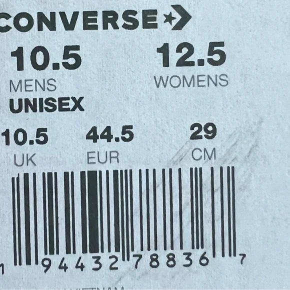 NWT Converse Chuck 70 Hi x Joe Fresh Goods Men’s Shoes - Picture 10 of 10